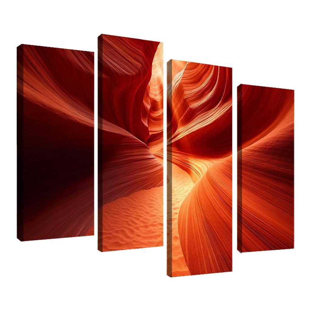 Antelope Canyon Arizona canvas paintings frame