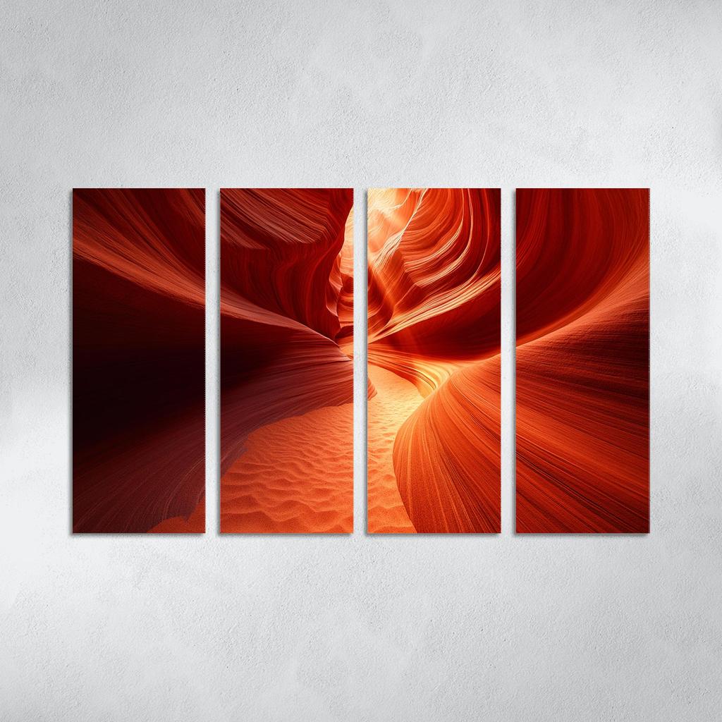 Antelope Canyon Arizona canvas paintings frame