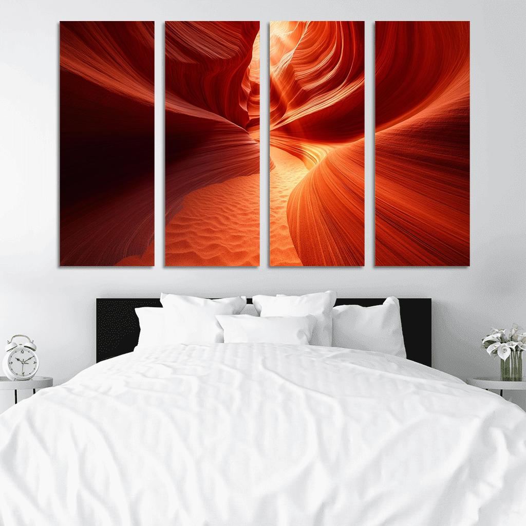 Antelope Canyon Arizona canvas paintings frame