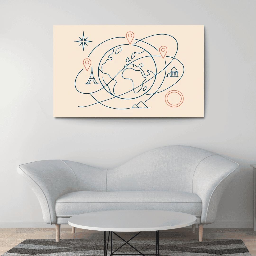 Arc Of Voyages framed paintings