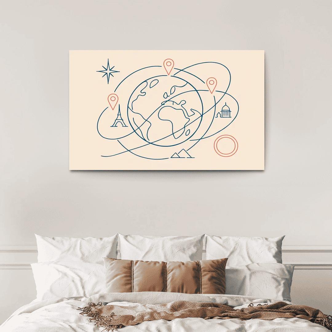 Arc Of Voyages framed paintings