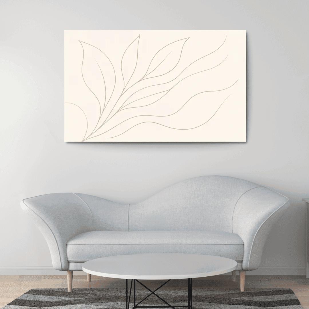 Serene Contours wall decor