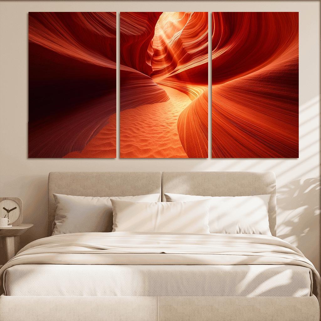 Antelope Canyon Arizona canvas paintings frame