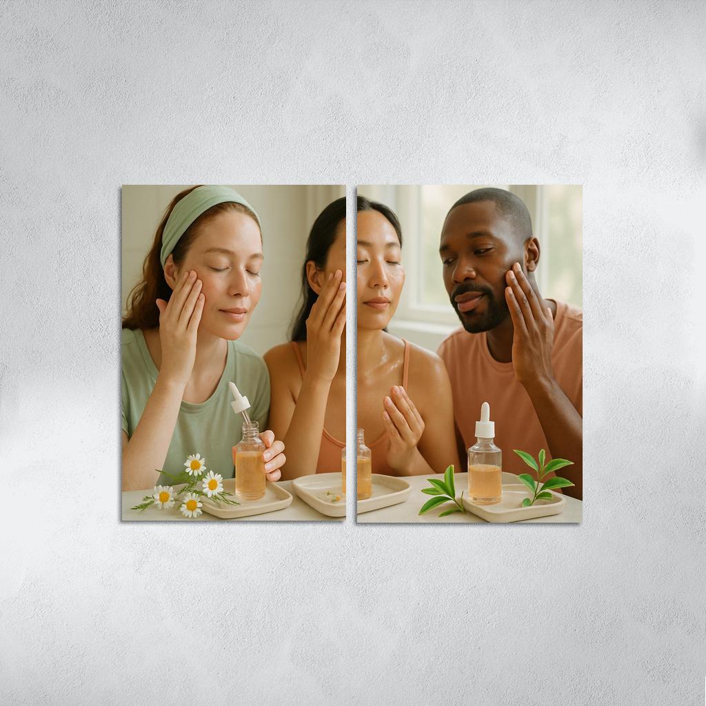 Botanical Dew Skin framed paintings