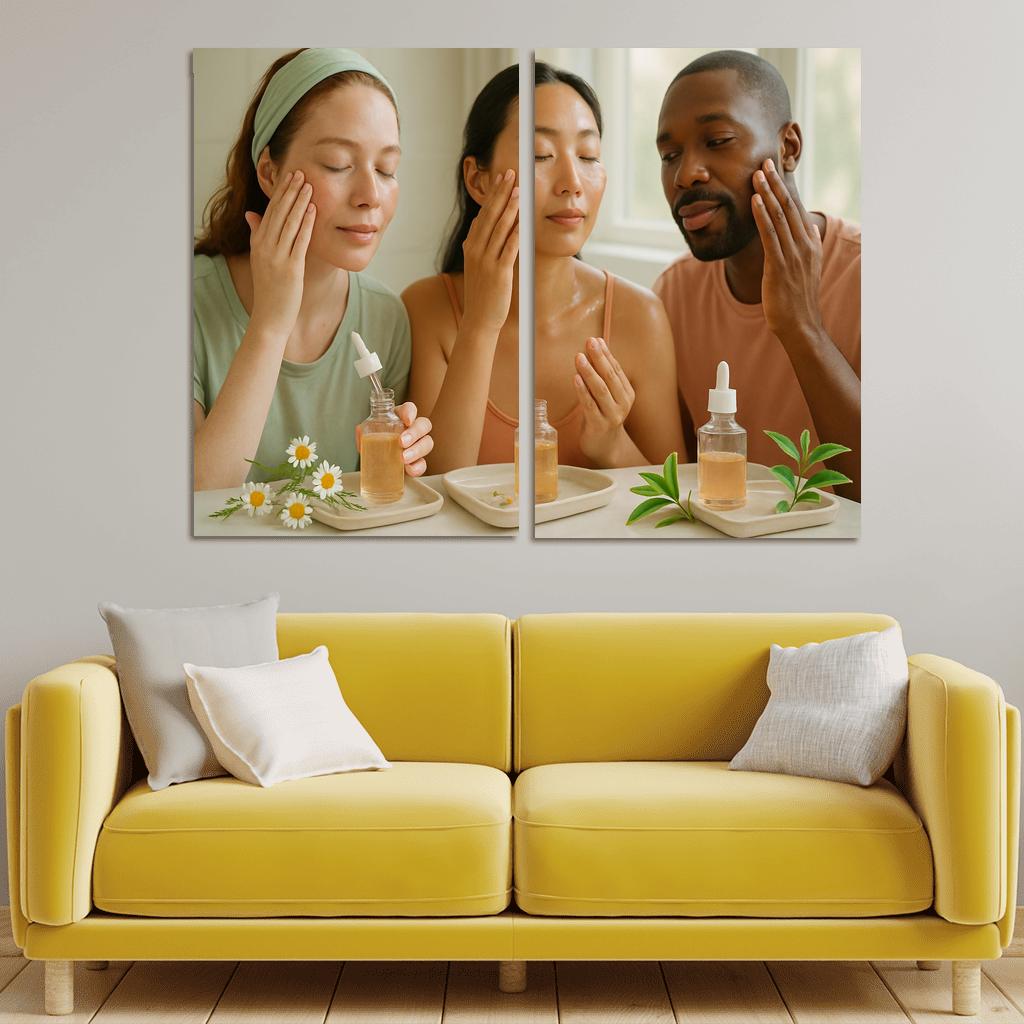 Botanical Dew Skin framed paintings