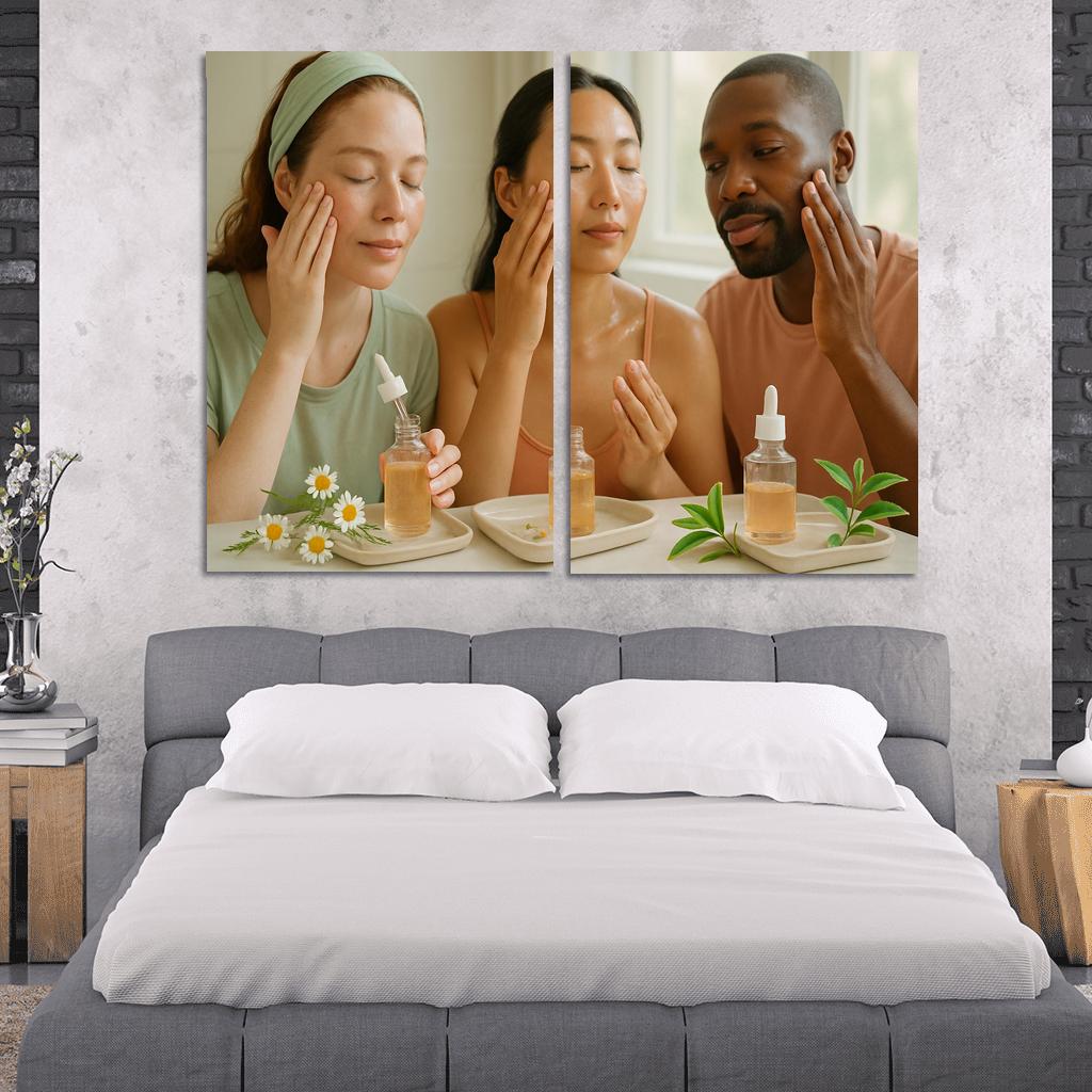 Botanical Dew Skin framed paintings