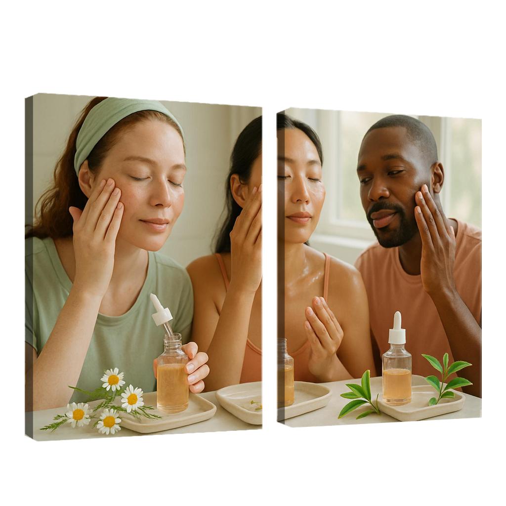 Botanical Dew Skin framed paintings