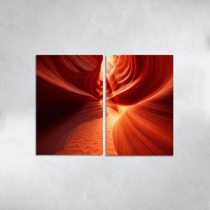 Antelope Canyon Arizona canvas paintings frame