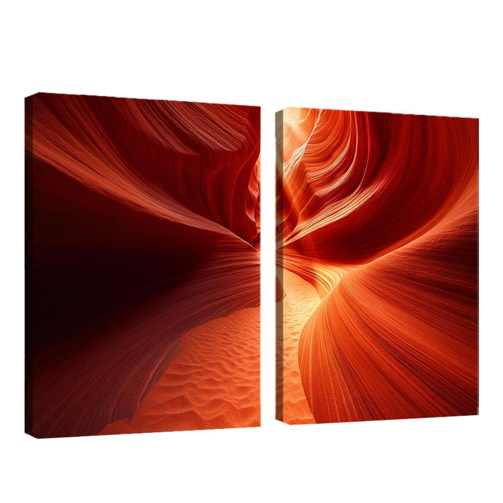 Antelope Canyon Arizona canvas paintings frame