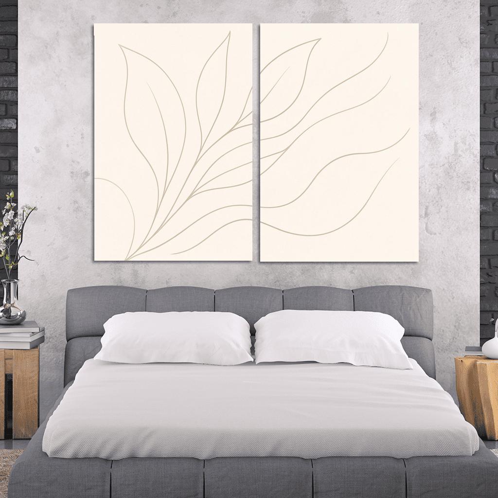 Serene Contours wall decor