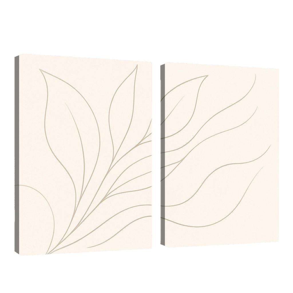 Serene Contours wall decor