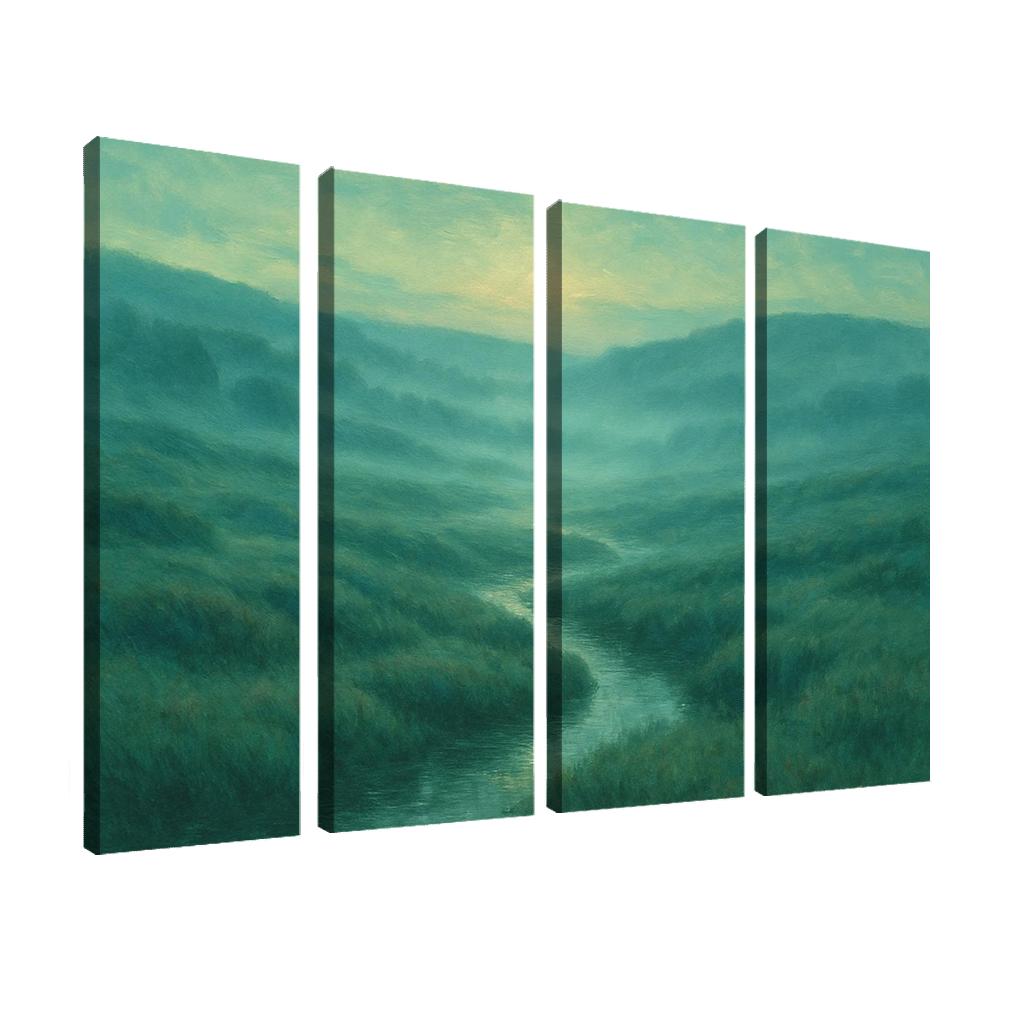 Verdant Mist Of Heather Vale wall decor