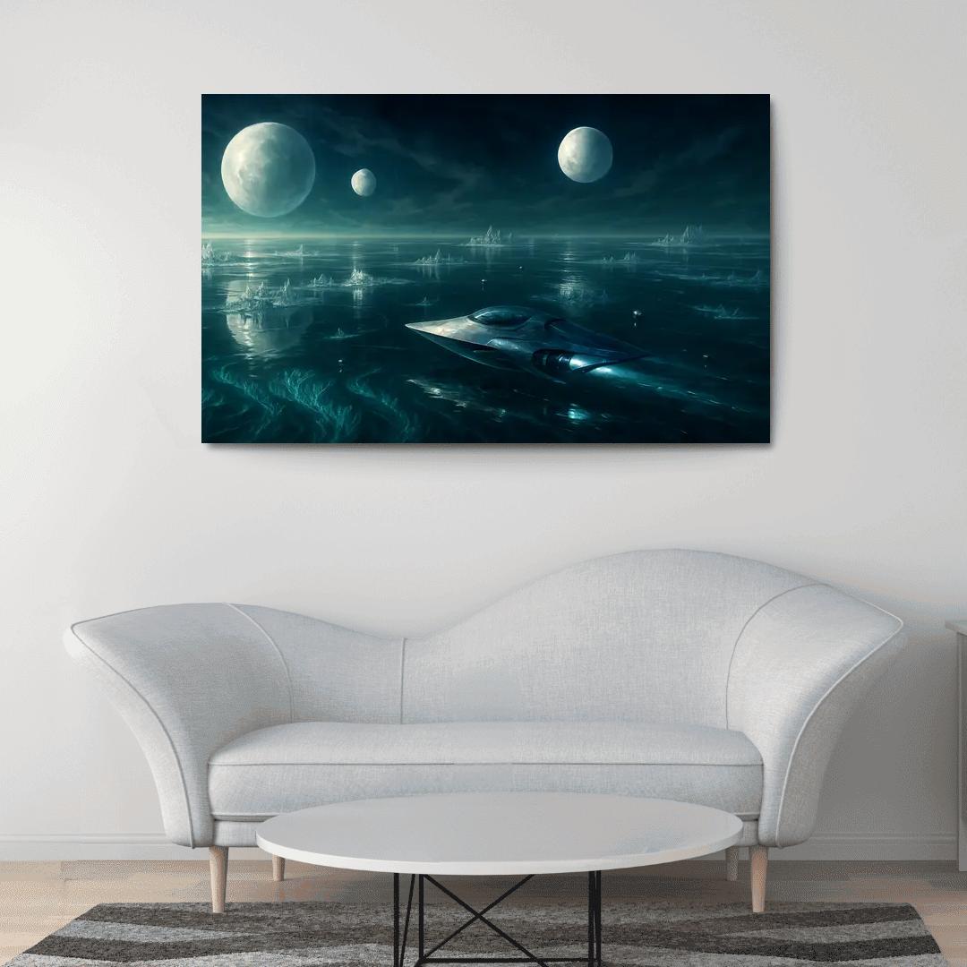 The Glass Oceans Of Aurai art trends
