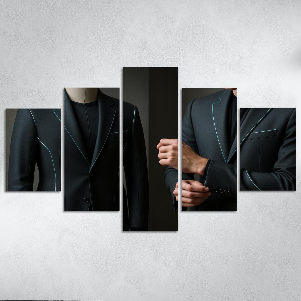 Illuminated Tailoring wall art