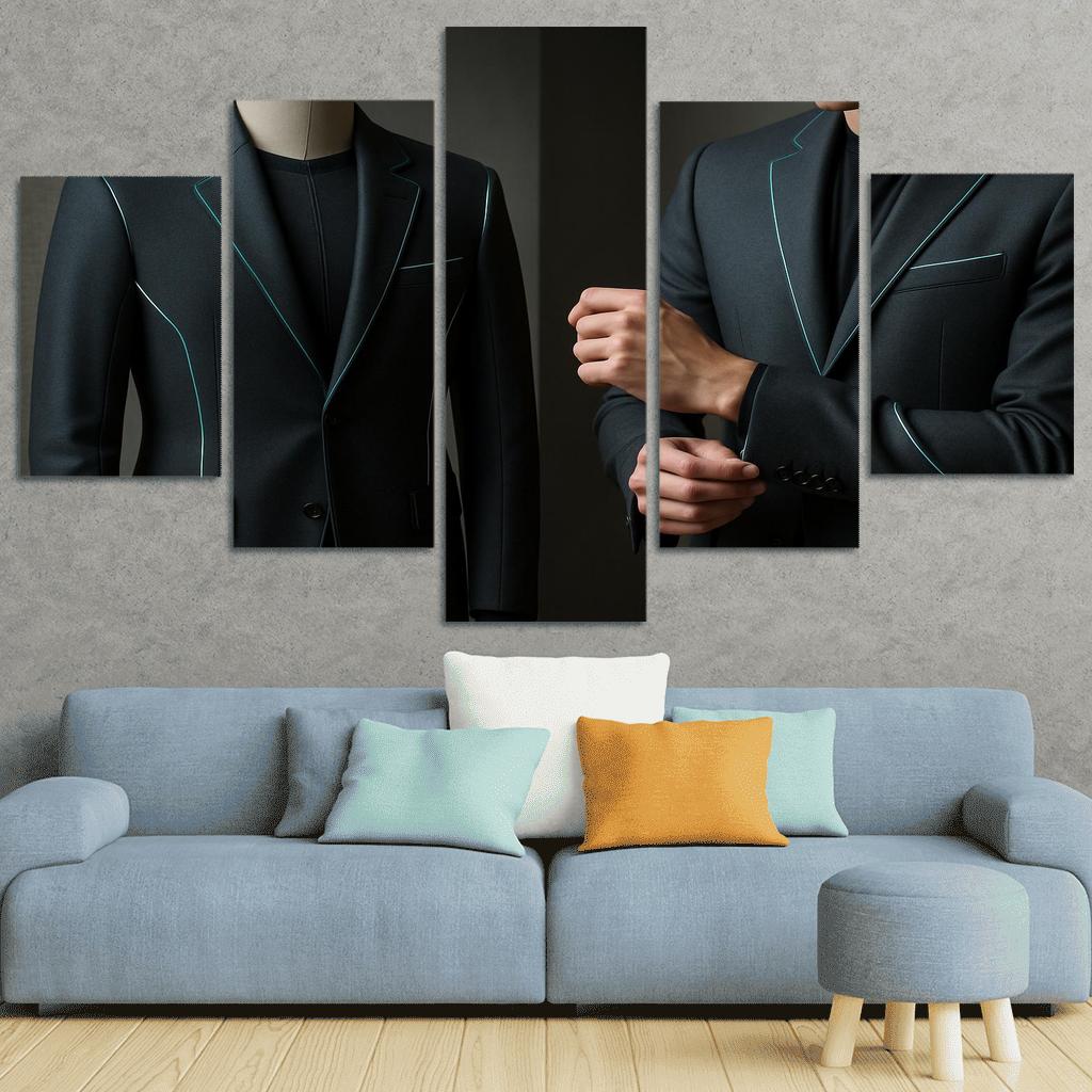 Illuminated Tailoring wall art