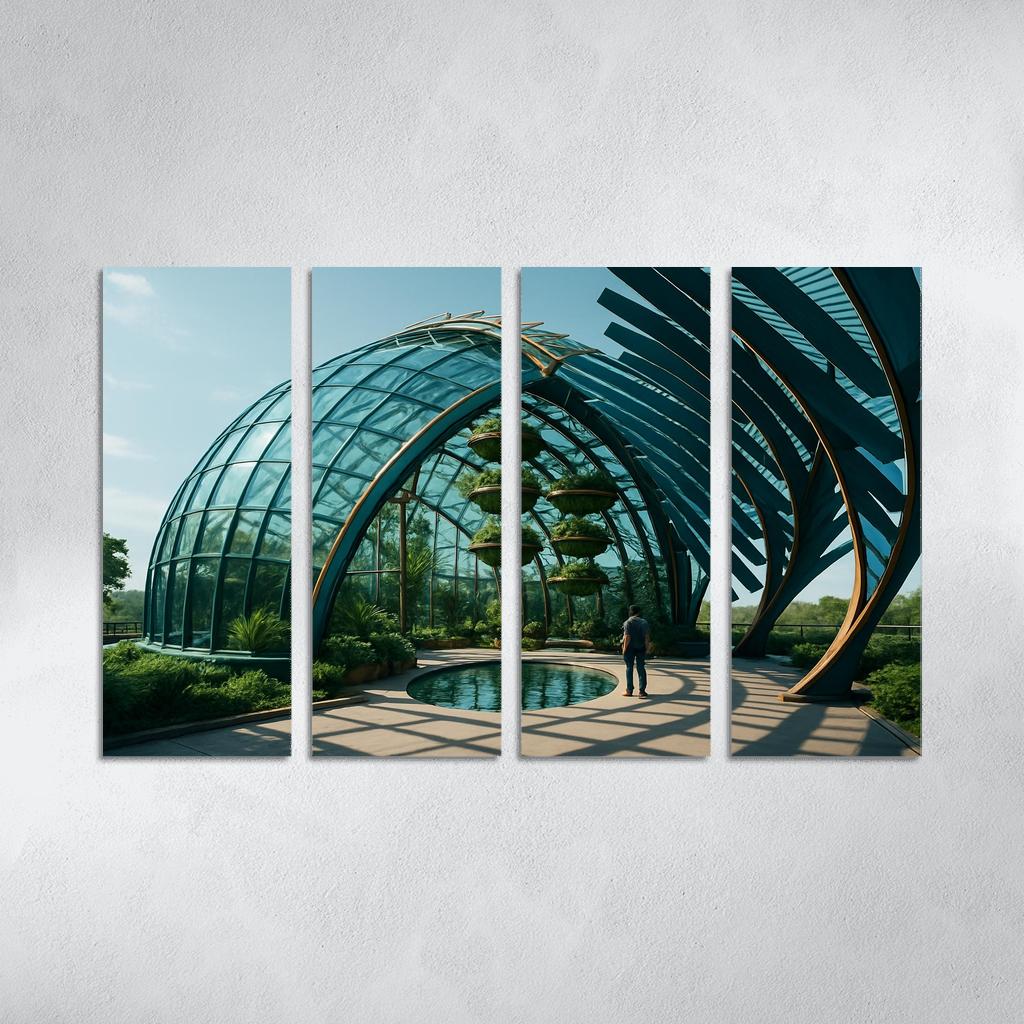 Kinetic Facade Conservatory wall art