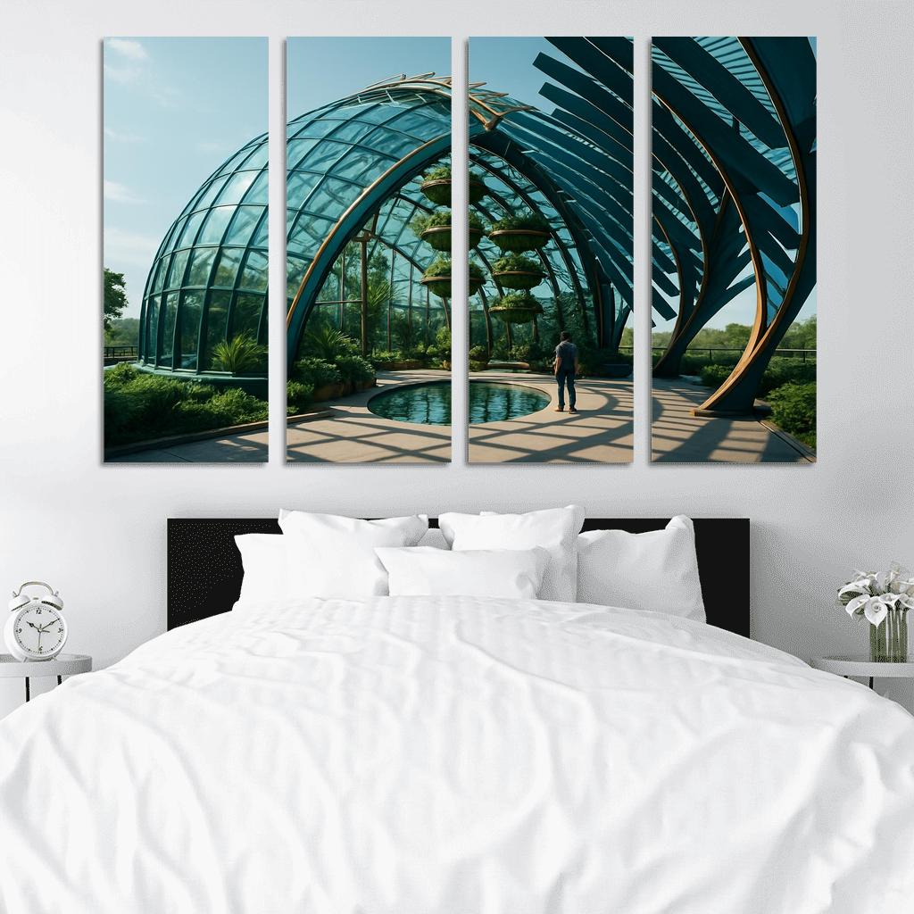 Kinetic Facade Conservatory wall art