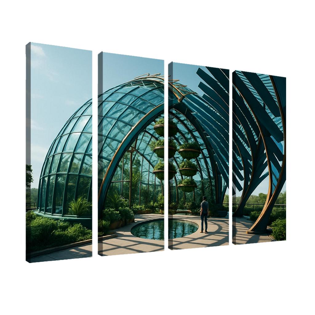 Kinetic Facade Conservatory wall art