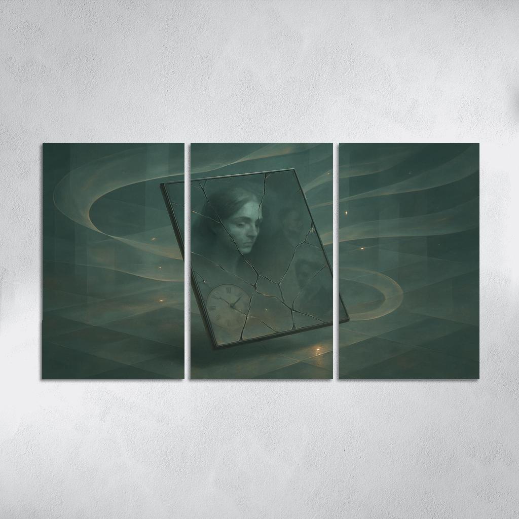 Resonant Mirror Of Memory canvas paintings frame