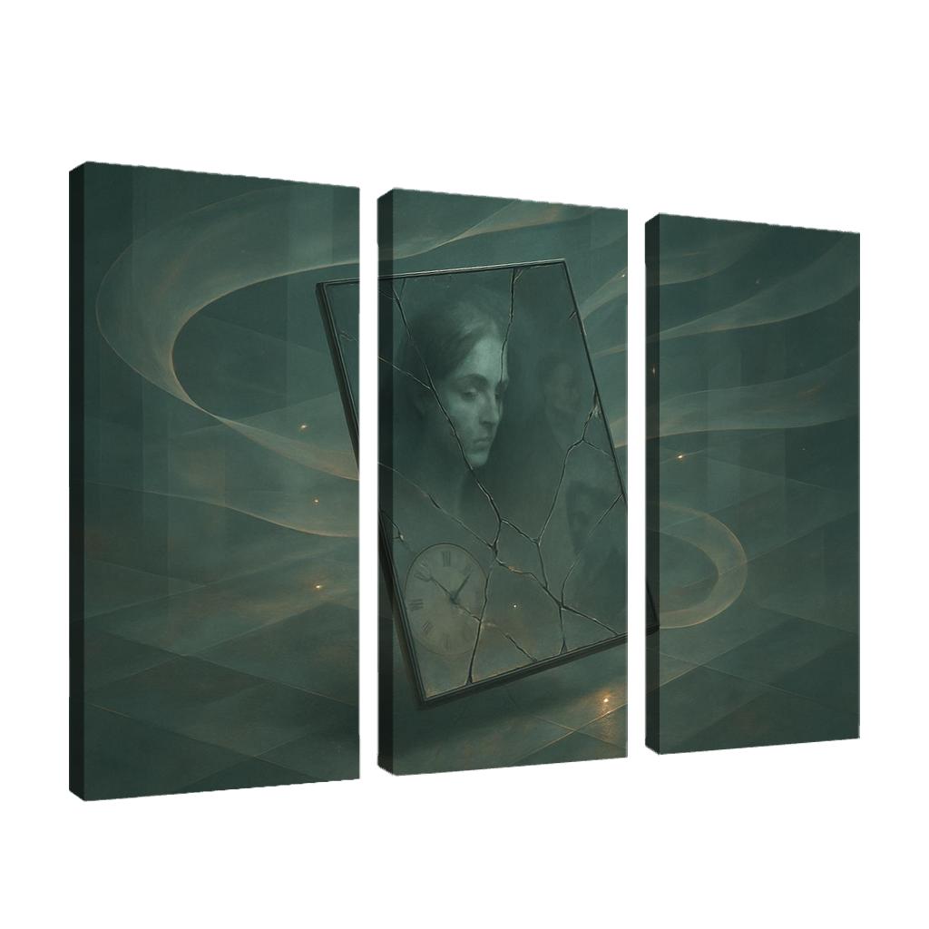 Resonant Mirror Of Memory canvas paintings frame