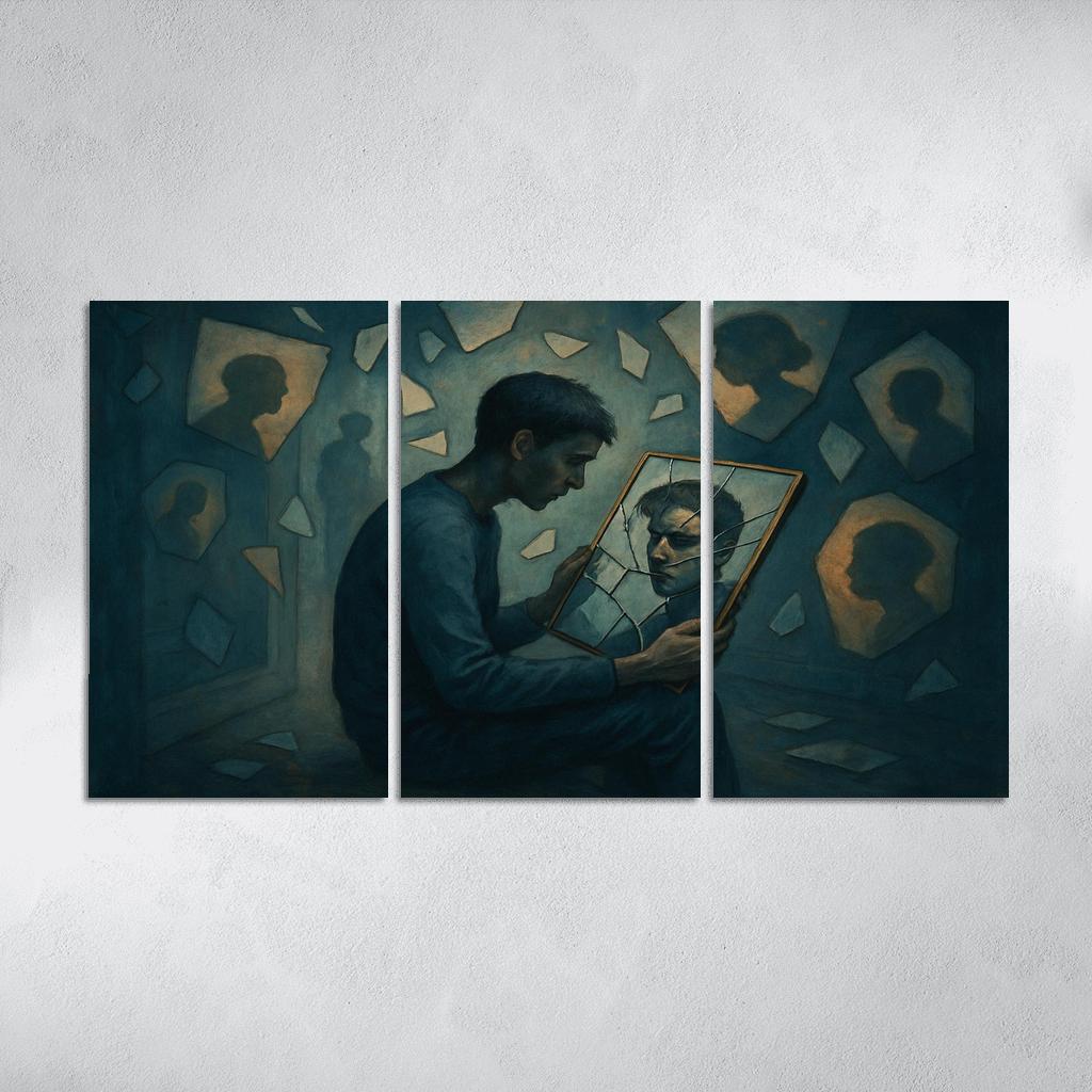 Fractured Reflections home decor