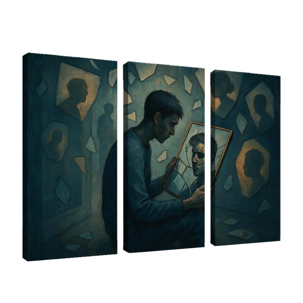 Fractured Reflections home decor