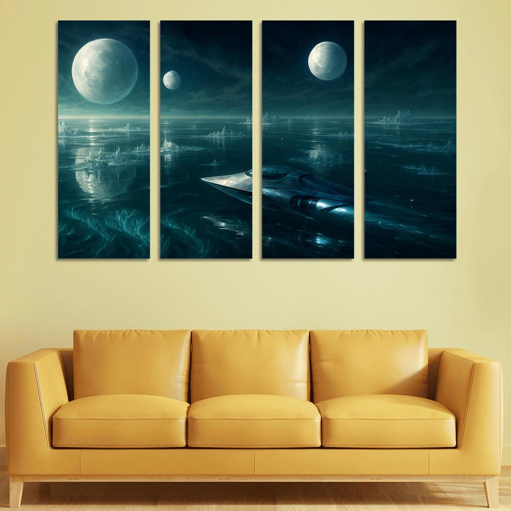 The Glass Oceans Of Aurai art trends