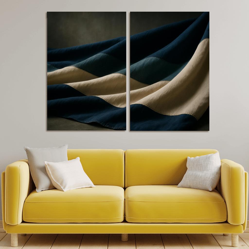 River Of Stripes A Transitional Tricolor one-piece frames