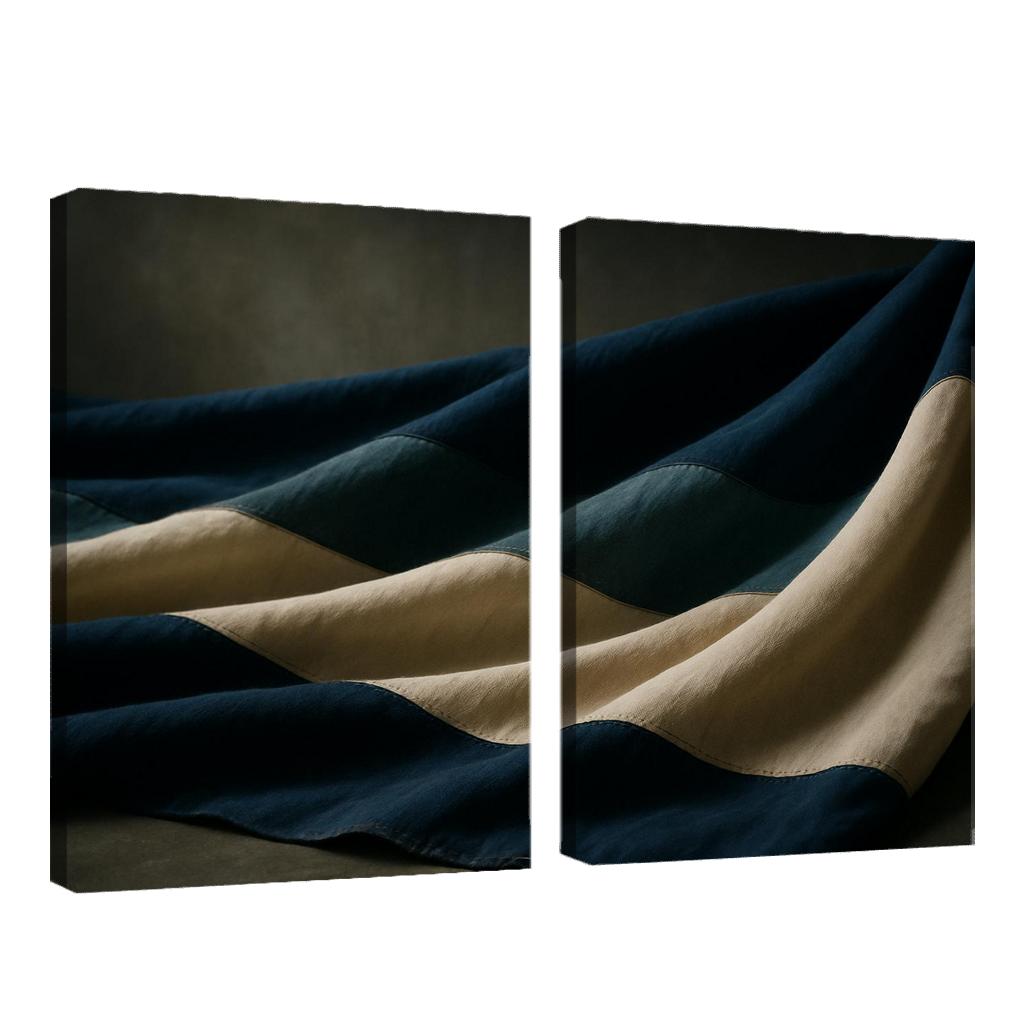 River Of Stripes A Transitional Tricolor one-piece frames