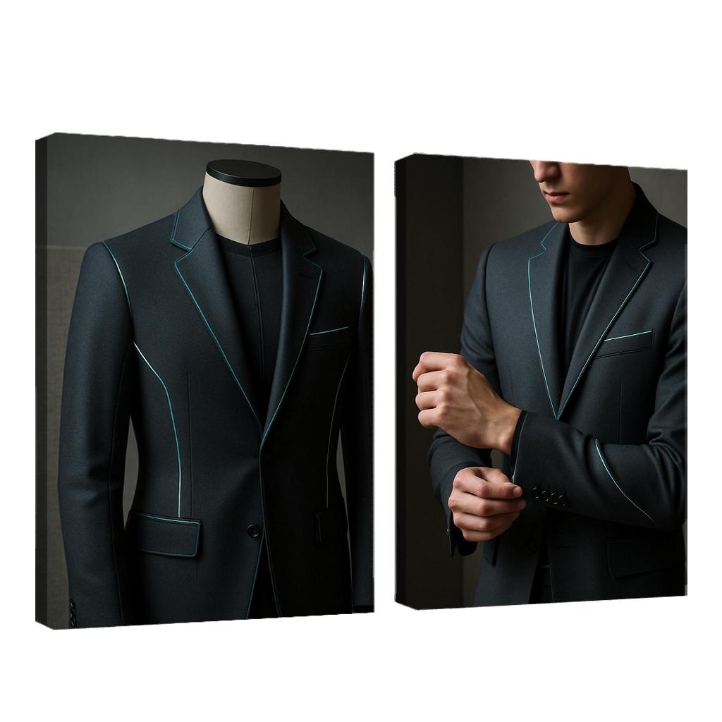 Illuminated Tailoring wall art