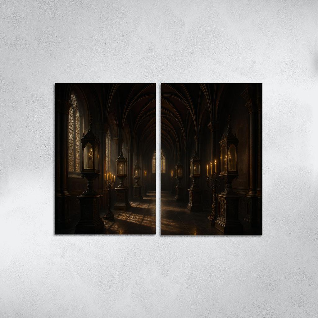 Obsidian Reliquary Hall home decor