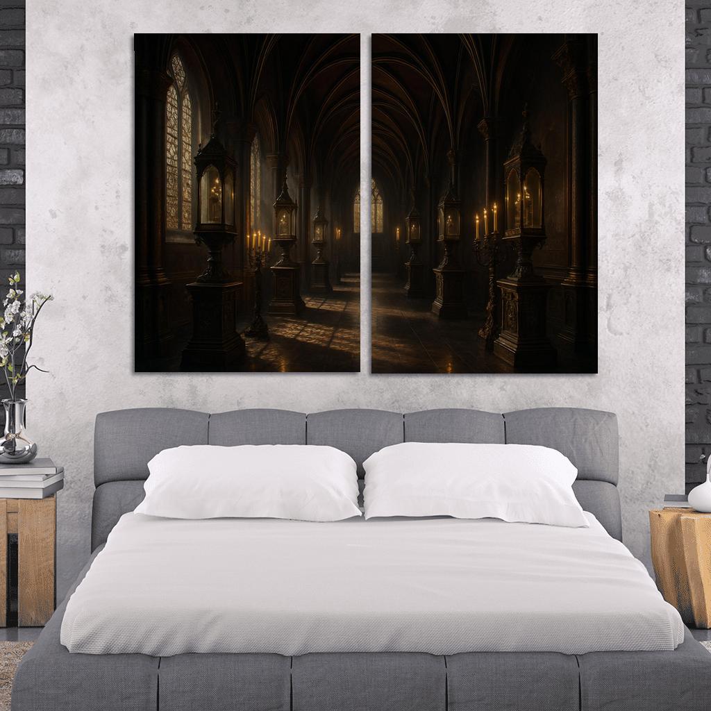 Obsidian Reliquary Hall home decor