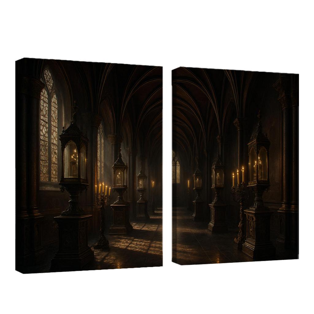 Obsidian Reliquary Hall home decor