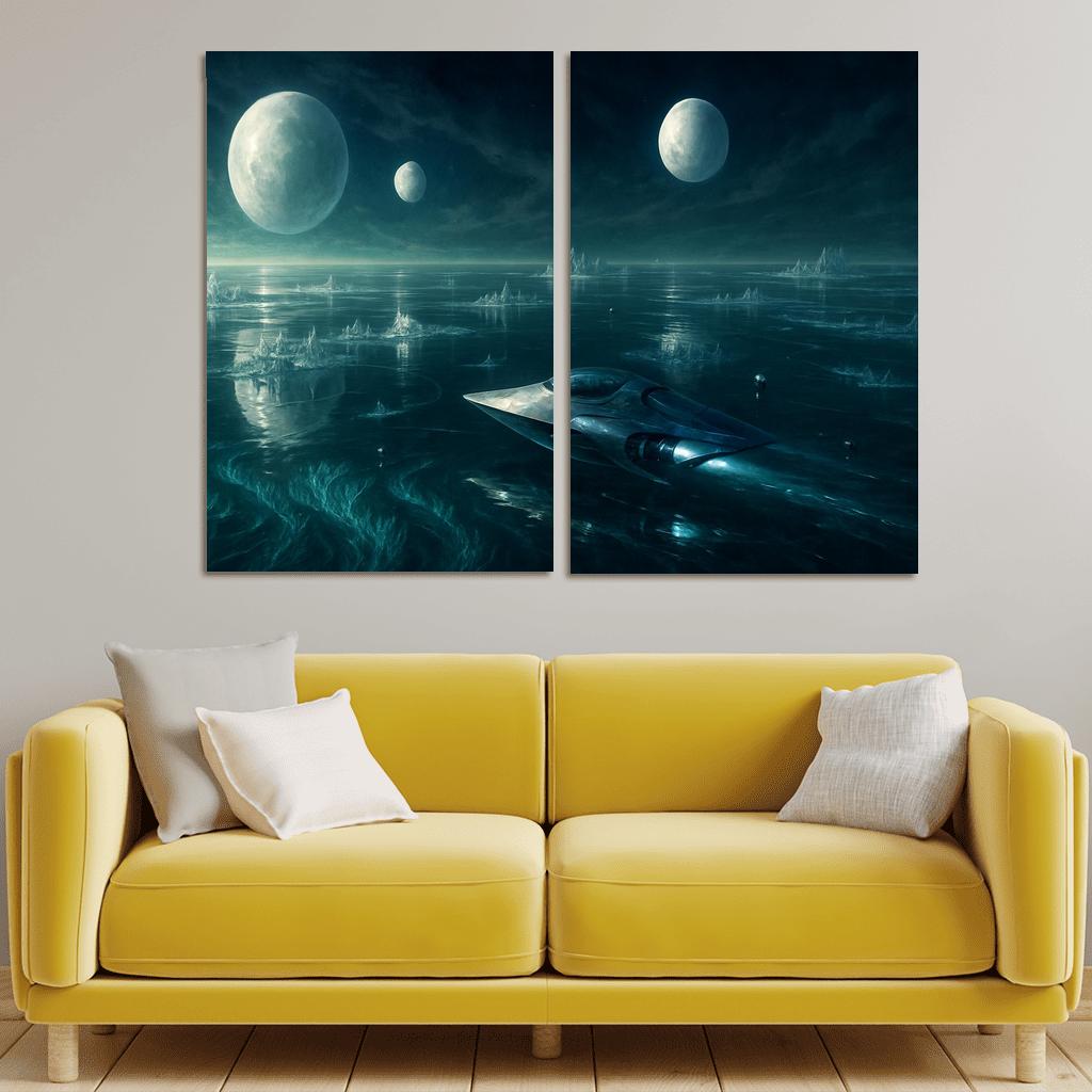 The Glass Oceans Of Aurai art trends