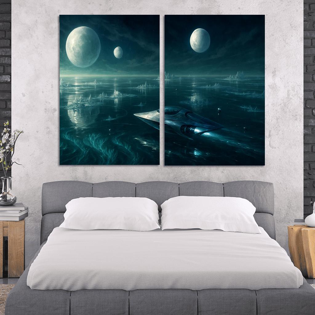 The Glass Oceans Of Aurai art trends