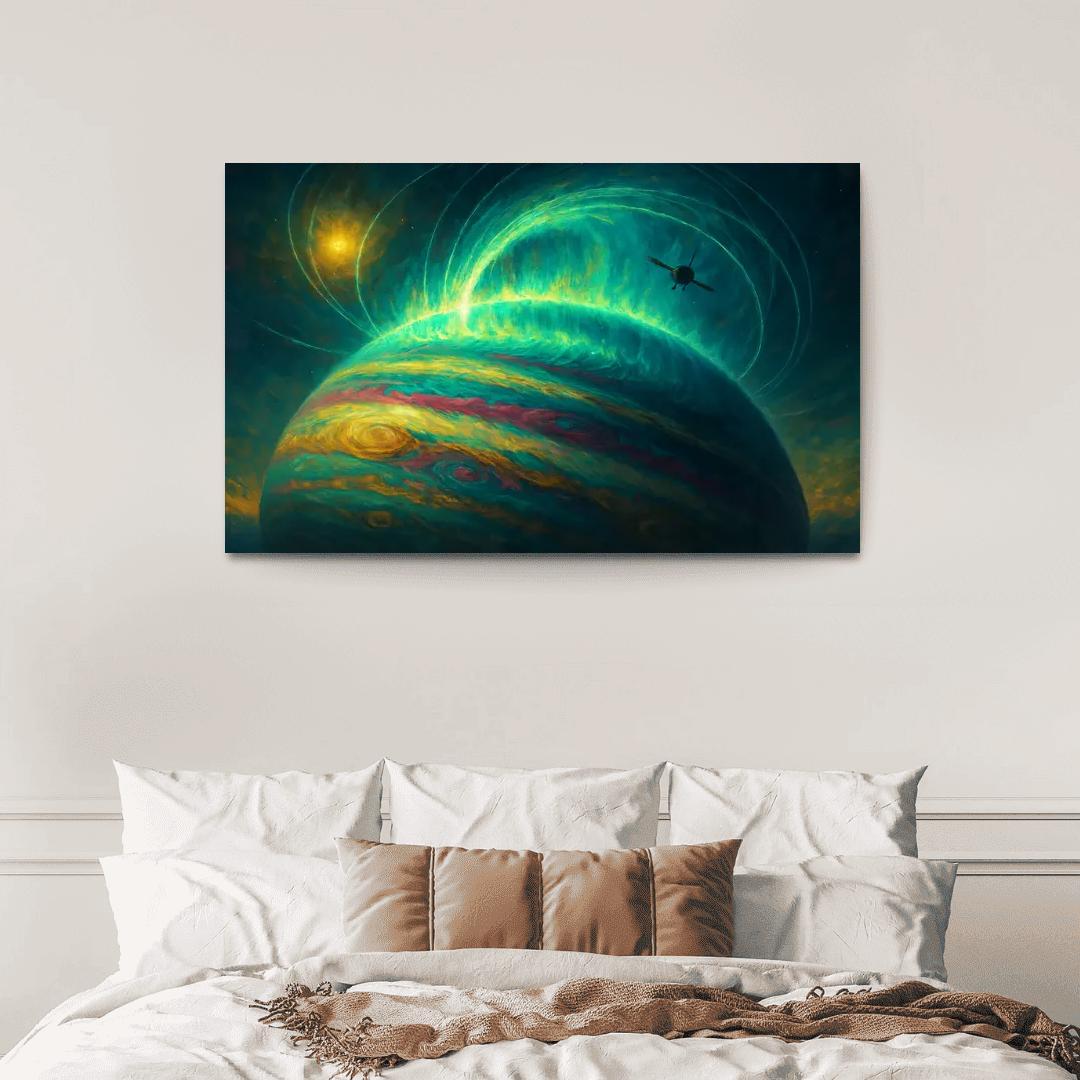 Plasma Aurora Of A Hot Jupiter custom paintings frame