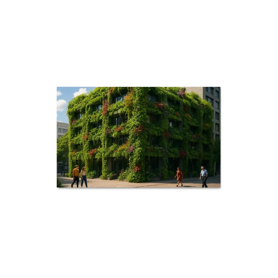 Living Facades With Vertical Gardens framed paintings