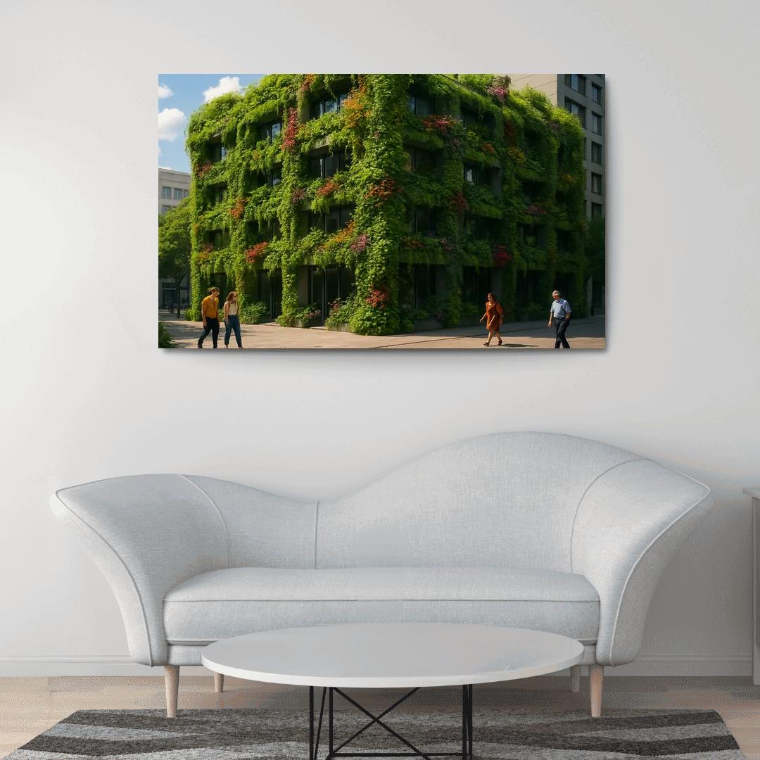 Living Facades With Vertical Gardens framed paintings