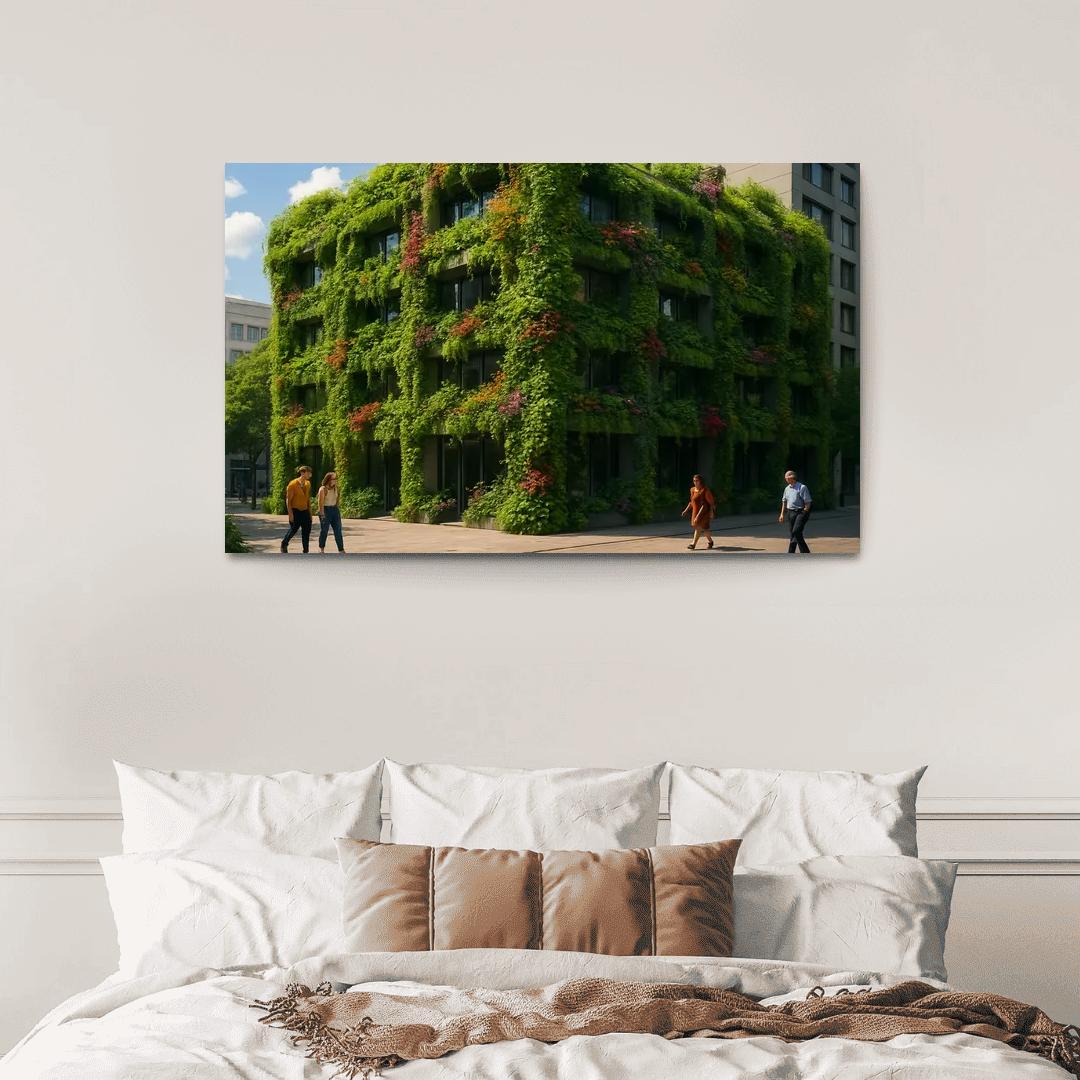 Living Facades With Vertical Gardens framed paintings