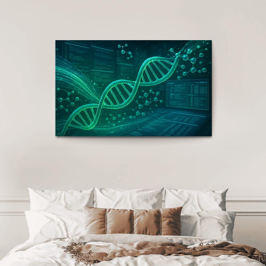 Bioinformatics And Genetic Data Analysis premium artwork frames