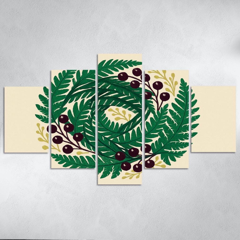 Fern And Berry Weave wall decor