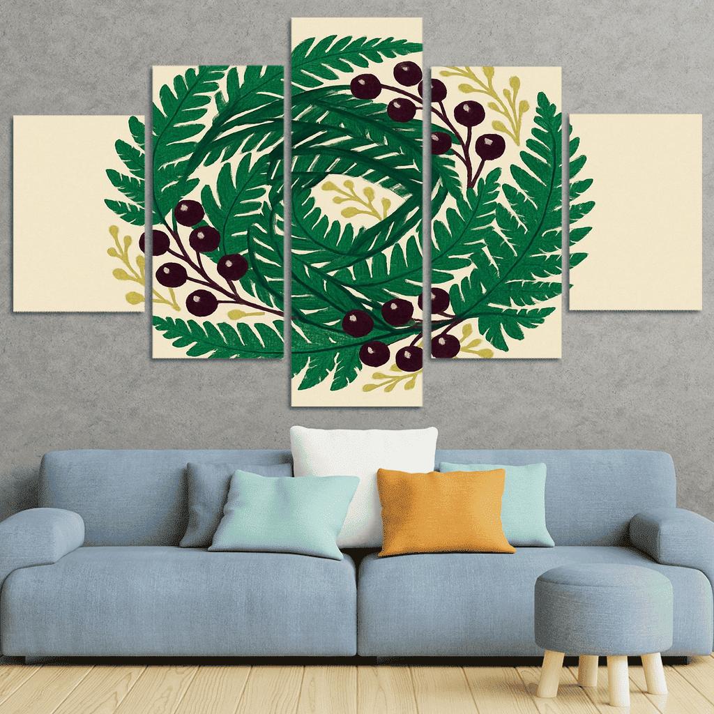 Fern And Berry Weave wall decor