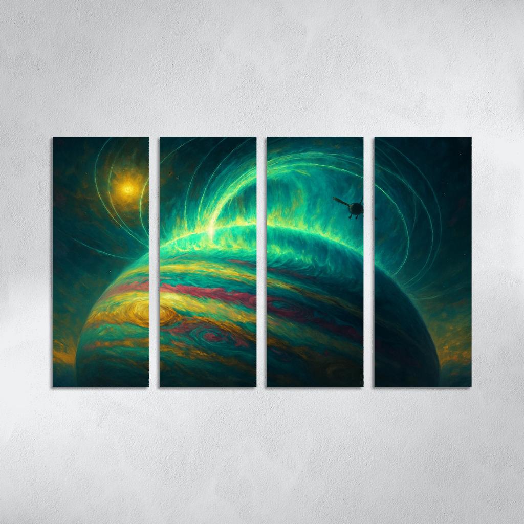 Plasma Aurora Of A Hot Jupiter custom paintings frame
