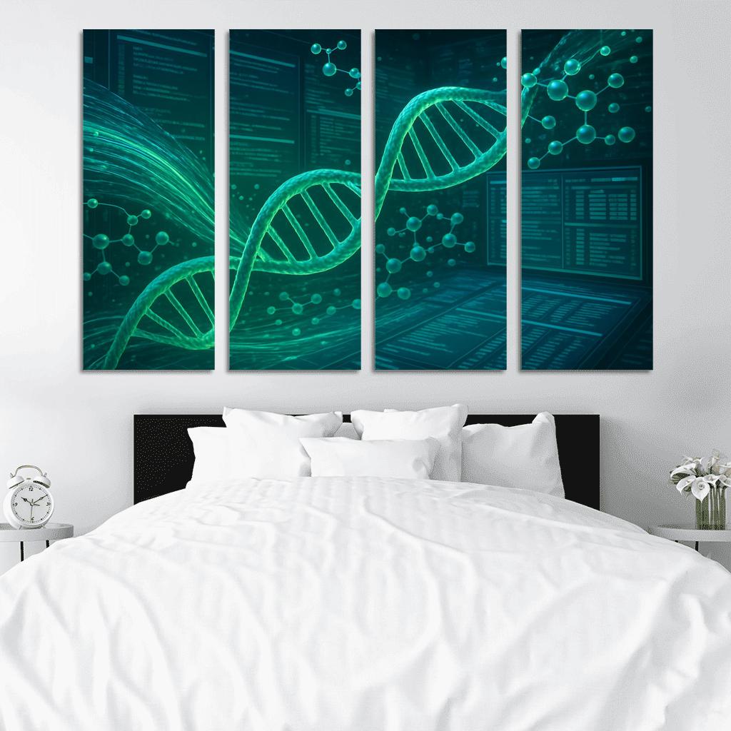 Bioinformatics And Genetic Data Analysis premium artwork frames