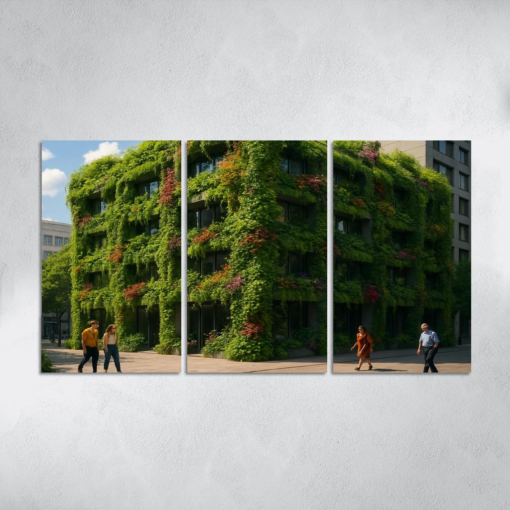 Living Facades With Vertical Gardens framed paintings