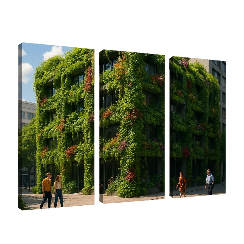 Living Facades With Vertical Gardens framed paintings