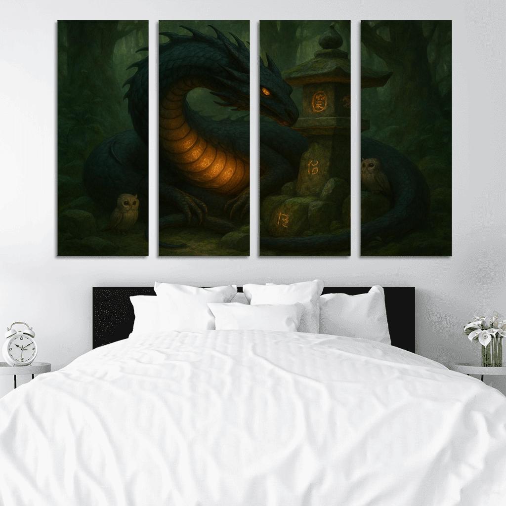 Sable Lantern Wyrm one-piece frames