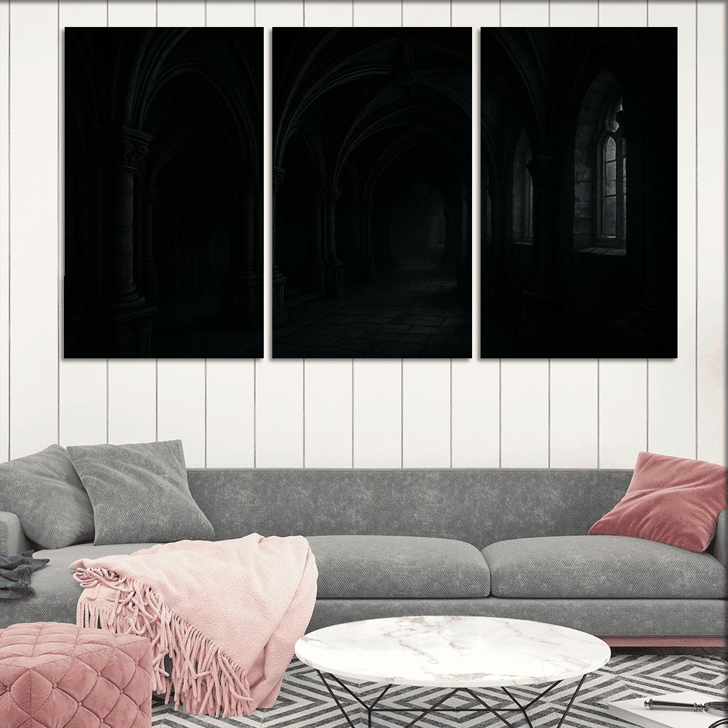 Ebon Cloister Labyrinth wall decor