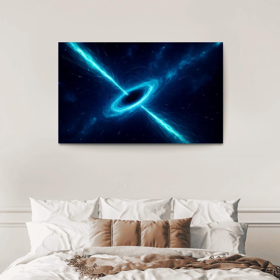 Relativistic Jet Plasma Sculptures wall art
