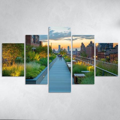 High Line Elevated Park one-piece frames